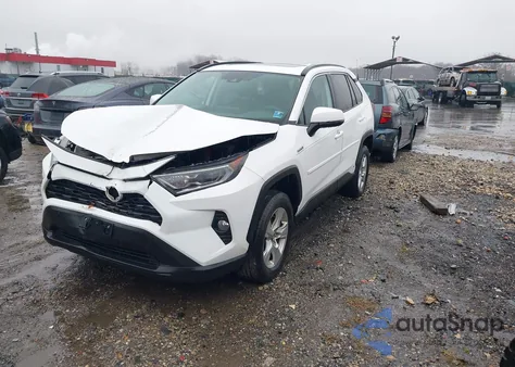 2020 Toyota Rav4 Hybrid Xle from USA, damaged, VIN 4T3R6RFV7LU001644